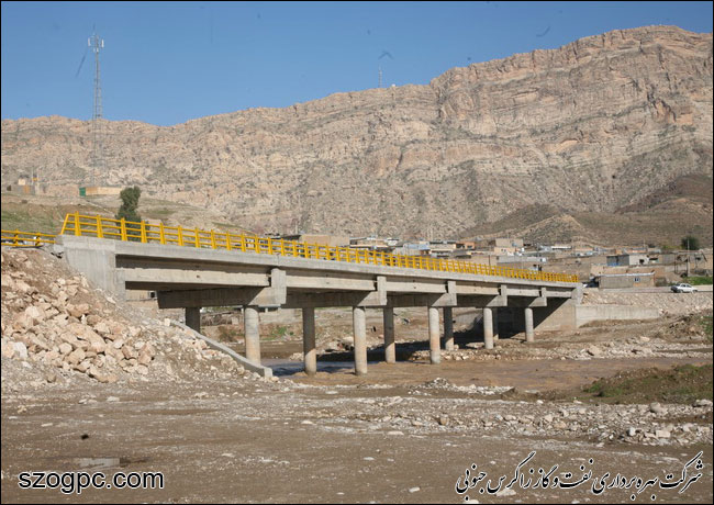 آغاز بهره برداری رسمی از پل ارتباطی شهدای صنعت نفت لرستان 3