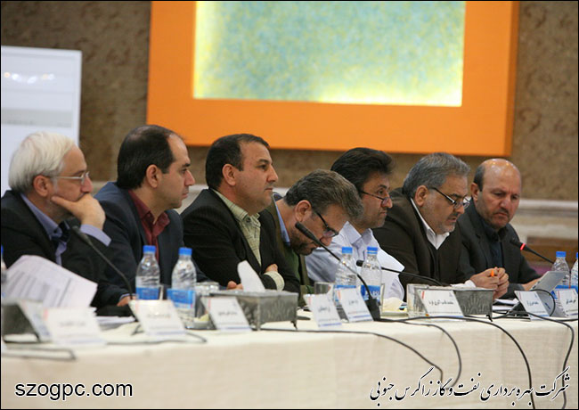 برگزاری جلسه پیش بینی بهره دهی چاههای شرکت بهره برداری نفت و گاز زاگرس جنوبی 3