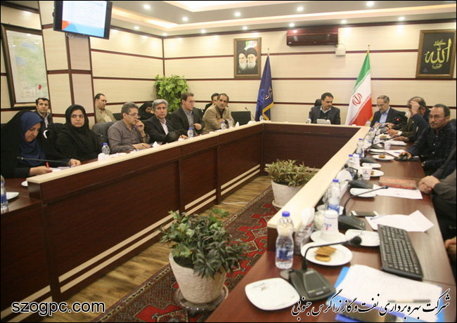اولین نشست شورای پژوهش شرکت نفت مناطق مرکزی ایران 6
