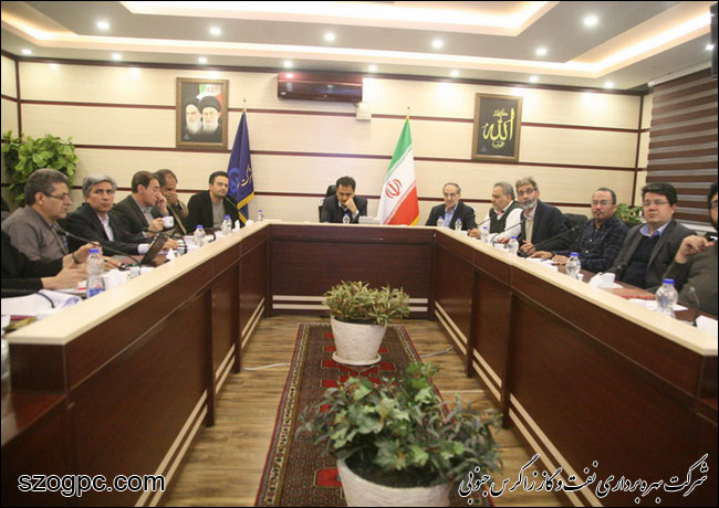 اولین نشست شورای پژوهش شرکت نفت مناطق مرکزی ایران 9