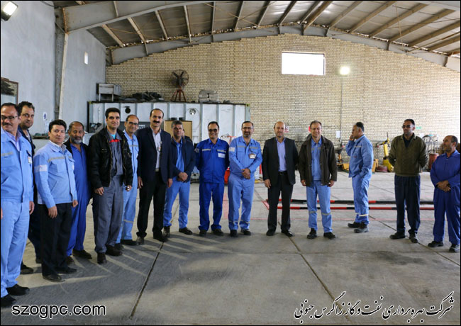بازدید نوروزی مدیرعملیات شرکت زاگرس جنوبی از مناطق عملیاتی 2