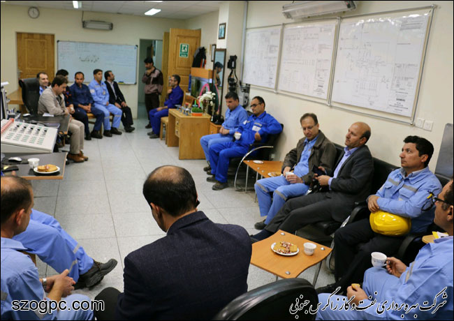 بازدید نوروزی مدیرعملیات شرکت زاگرس جنوبی از مناطق عملیاتی 3