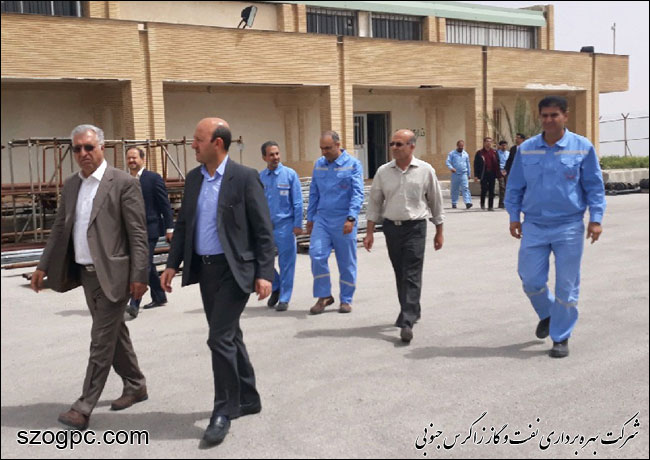 بازدید نوروزی مدیرعملیات شرکت زاگرس جنوبی از مناطق عملیاتی 4