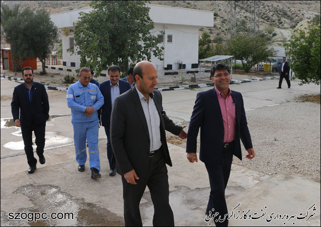 بازدید نوروزی مدیرعملیات شرکت زاگرس جنوبی از مناطق عملیاتی 6
