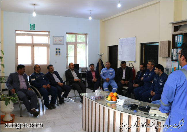 بازدید نوروزی مدیرعملیات شرکت زاگرس جنوبی از مناطق عملیاتی 7