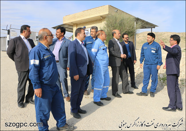 بازدید نوروزی مدیرعملیات شرکت زاگرس جنوبی از مناطق عملیاتی 12