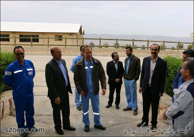 بازدید نوروزی مدیرعملیات شرکت زاگرس جنوبی از مناطق عملیاتی 17