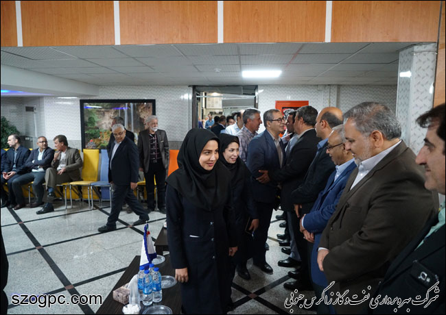 دیدار نوروزی مدیرعامل نفت و گاز زاگرس جنوبی با کارکنان این شرکت 6