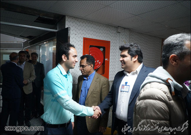دیدار نوروزی مدیرعامل نفت و گاز زاگرس جنوبی با کارکنان این شرکت 12