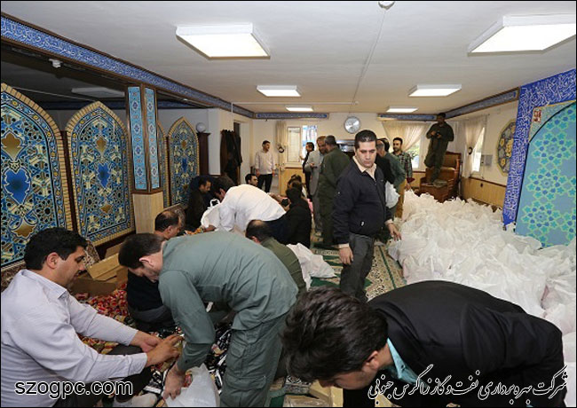 امداد و نجات شرکت نفت مناطق مرکزی ایران در راستای کمک رسانی به مردم مناطق سیل زده غرب کشور 11