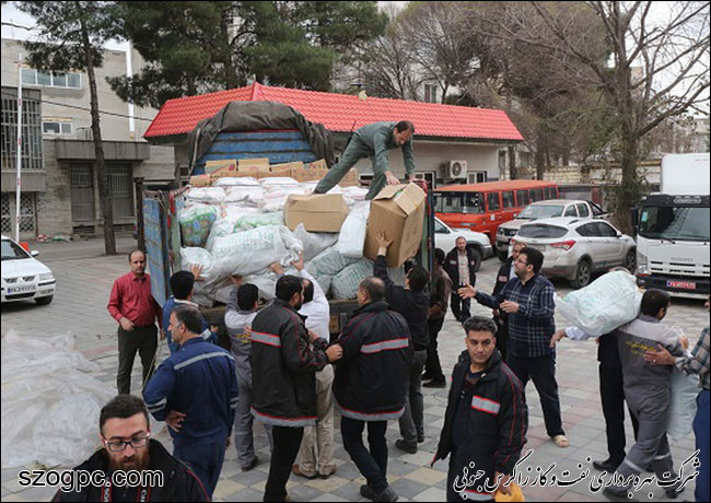 امداد و نجات شرکت نفت مناطق مرکزی ایران در راستای کمک رسانی به مردم مناطق سیل زده غرب کشور 19