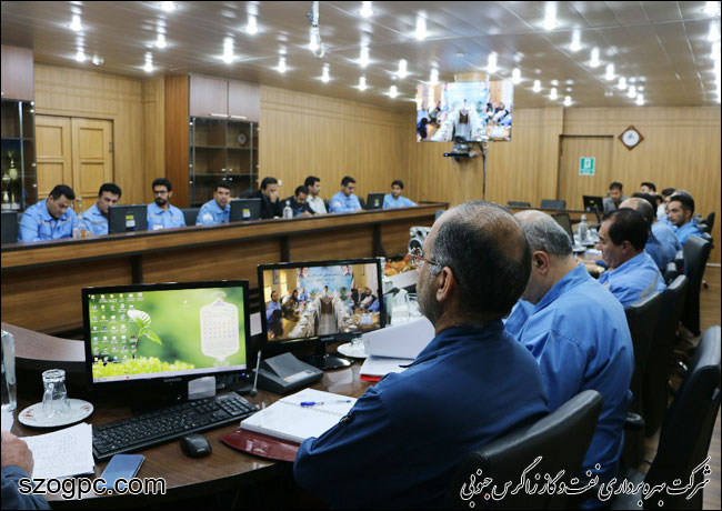 نشستی با حضور مدیران عملیات و منابع انسانی شرکت بهره برداری نفت و گاز زاگرس جنوبی 5