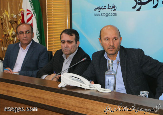 نشستی با حضور مدیران عملیات و منابع انسانی شرکت بهره برداری نفت و گاز زاگرس جنوبی 8