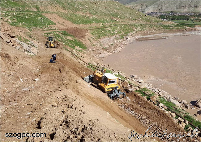 مسیر های ارتباطی روستاهای مجاور منطقه عملیاتی سرکان 2