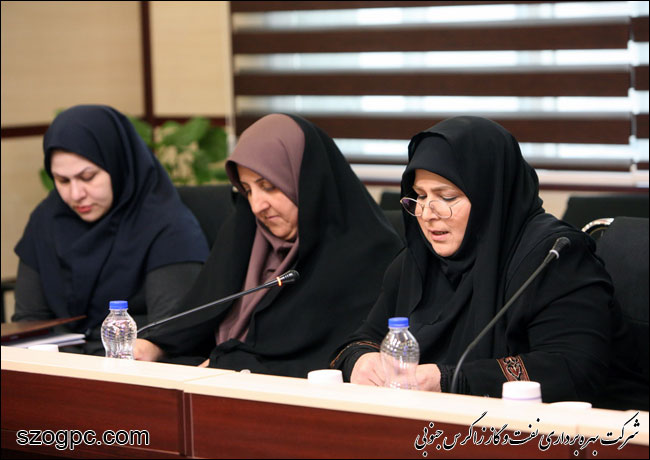 برگزاری آیین معارفه و تکریم مشاور مدیرعامل در امور زنان شرکت نفت مناطق مرکزی ایران 4