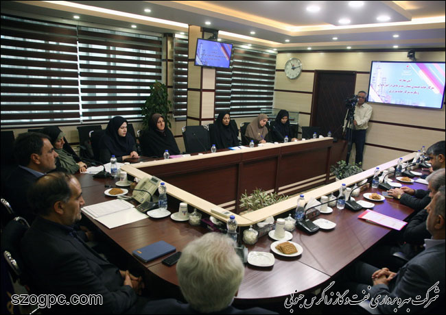 برگزاری آیین معارفه و تکریم مشاور مدیرعامل در امور زنان شرکت نفت مناطق مرکزی ایران 8