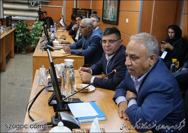 برگزاری مراسم تکریم و معارفه سرپرست اداره مهندسی و ساختمان نفت و گاز زاگرس جنوبی 2