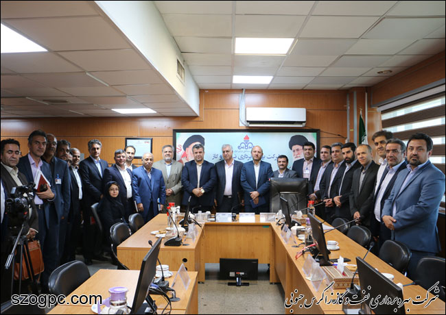 برگزاری مراسم تکریم و معارفه سرپرست اداره مهندسی و ساختمان  نفت و گاز زاگرس جنوبی 9