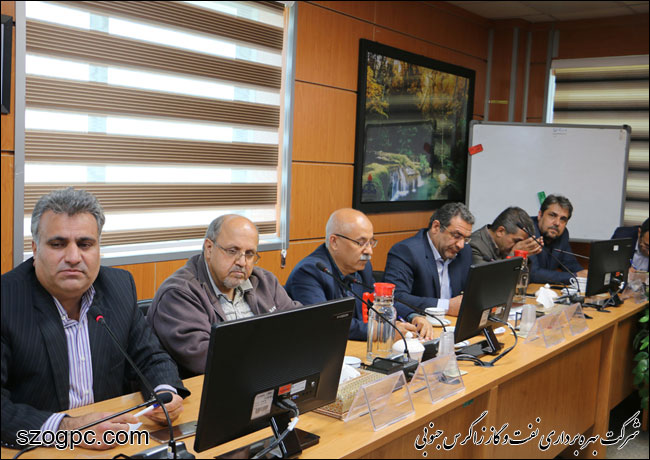 برگزاری مراسم تکریم و معارفه سرپرست مدیریت امور مالی نفت و گاز زاگرس جنوبی 9