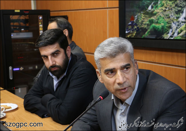 برگزاری مراسم تکریم و معارفه سرپرست مدیریت امور مالی نفت و گاز زاگرس جنوبی 10