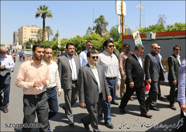 راهپیمایی دشمن شکن روز جهانی قدس کارکنان زاگرس جنوبی 7
