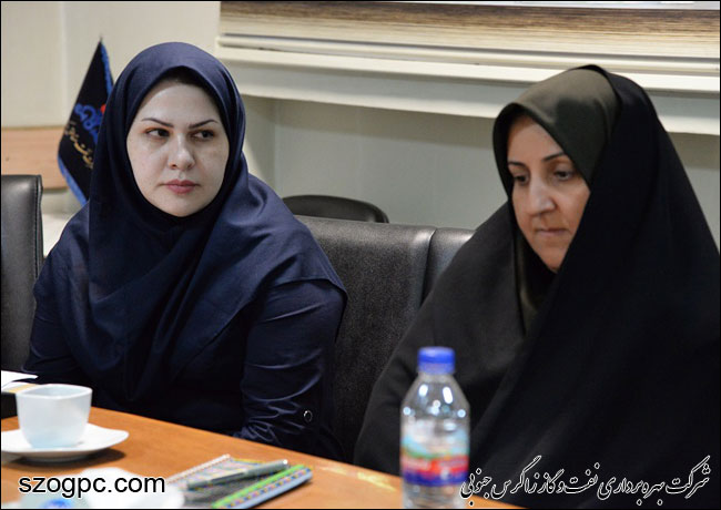 برگزاری نخستین نشست مشاوران امور بانوان شرکت نفت مناطق مرکزی ایران 6
