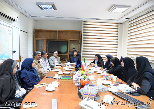 برگزاری نخستین نشست مشاوران امور بانوان شرکت نفت مناطق مرکزی ایران 8