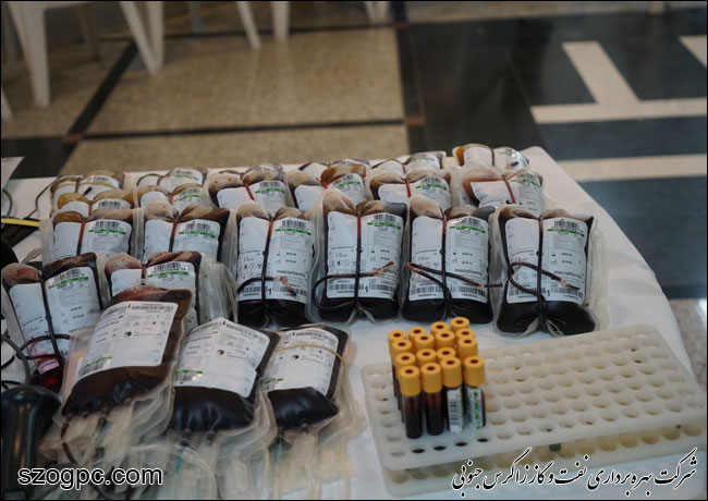 اهداء بیش از ۵۶ هزار سی سی خون توسط کارکنان زاگرس جنوبی 9