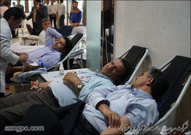 اهداء بیش از ۵۶ هزار سی سی خون توسط کارکنان زاگرس جنوبی 12
