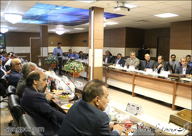جلسه مدیران ارشد شرکت ملی نفت ایران و مدیرعامل شرکت نفت مناطق مرکزی از زاگرس جنوبی 8