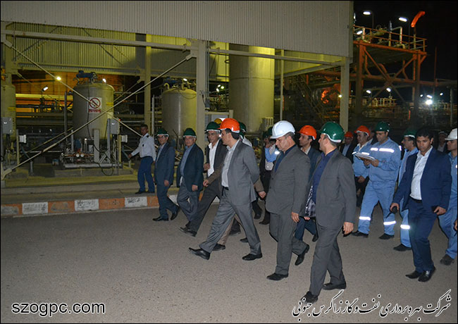 نشست مشترک مدیران شرکت ملی نفت ایران در منطقه عملیاتی سروستان و سعادت آباد 1