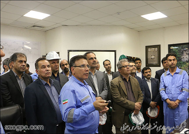 نشست مشترک مدیران شرکت ملی نفت ایران در منطقه عملیاتی سروستان و سعادت آباد 6