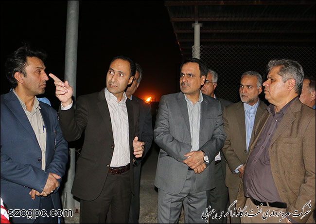 نشست مشترک مدیران شرکت ملی نفت ایران در منطقه عملیاتی سروستان و سعادت آباد 7