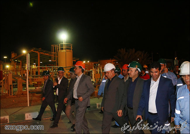 نشست مشترک مدیران شرکت ملی نفت ایران در منطقه عملیاتی سروستان و سعادت آباد 9