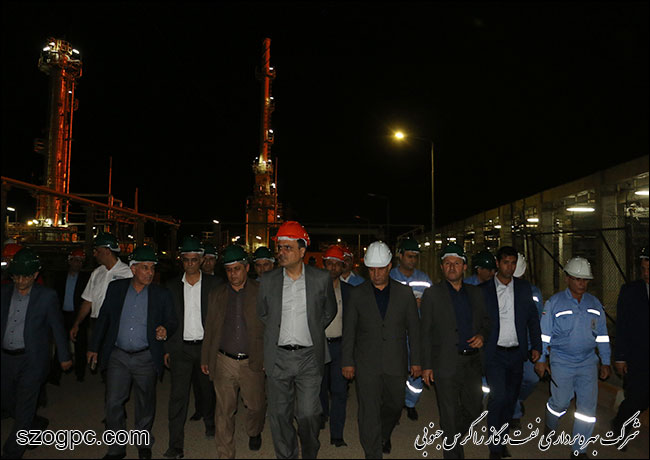 نشست مشترک مدیران شرکت ملی نفت ایران در منطقه عملیاتی سروستان و سعادت آباد 10