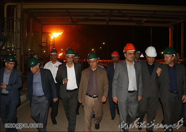 نشست مشترک مدیران شرکت ملی نفت ایران در منطقه عملیاتی سروستان و سعادت آباد 11
