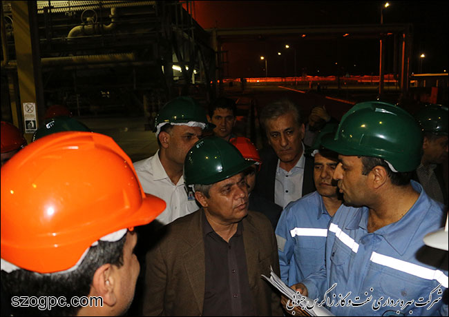 نشست مشترک مدیران شرکت ملی نفت ایران در منطقه عملیاتی سروستان و سعادت آباد 12