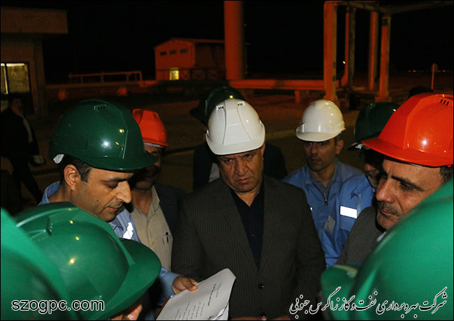 نشست مشترک مدیران شرکت ملی نفت ایران در منطقه عملیاتی سروستان و سعادت آباد 13