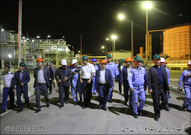 نشست مشترک مدیران شرکت ملی نفت ایران در منطقه عملیاتی سروستان و سعادت آباد 15