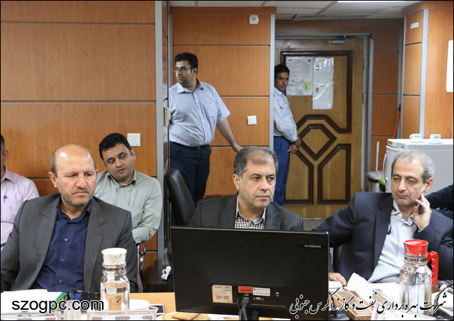 نشست مشترک مدیران ارشد شرکت ملی نفت ایران و شرکت نفت مناطق مرکزی ایران در ستاد نفت و گاز زاگرس جنوبی 2