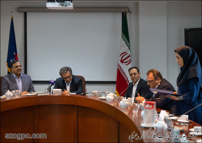 نشست معارفه رئیس روابط عمومی شرکت ملی نفت ایران 5