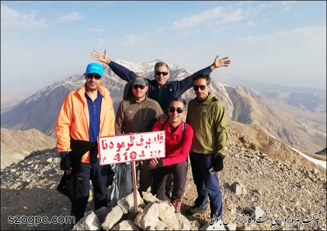 صعود تیم کوهنوری بسیج زاگرس جنوبی به دنا 3