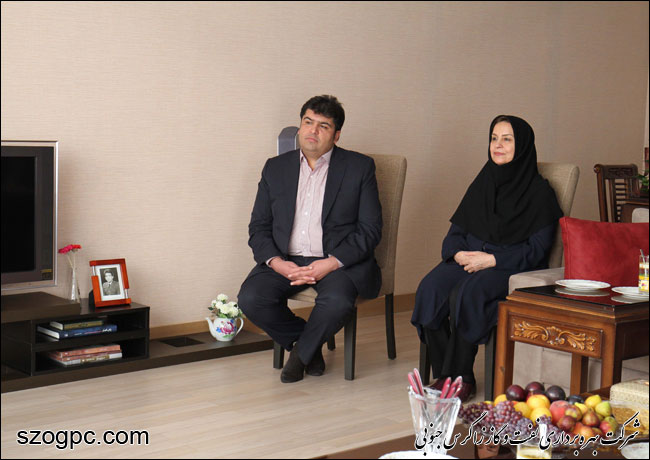 دیدار هیات مدیره نفت و گاز زاگرس جنوبی با خانواده خلبان شهید عباس دوران 5