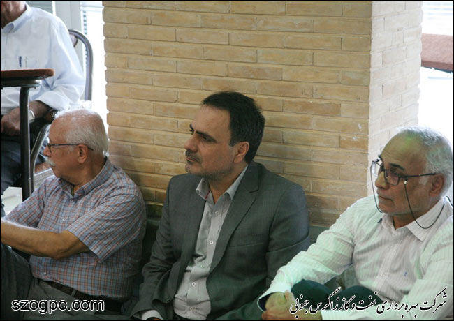 مراسم یادبود مهندس شاهسوند نخستین مدیرعامل شرکت بهره برداری نفت و گاز شرق 2
