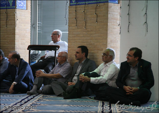 مراسم یادبود مهندس شاهسوند نخستین مدیرعامل شرکت بهره برداری نفت و گاز شرق 4
