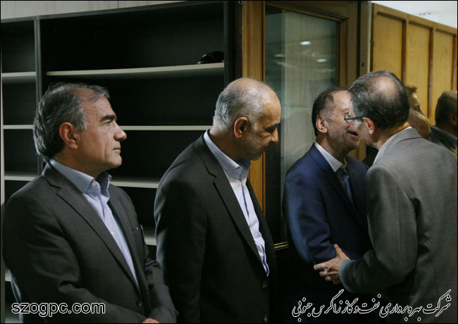 مراسم یادبود مهندس شاهسوند نخستین مدیرعامل شرکت بهره برداری نفت و گاز شرق 9