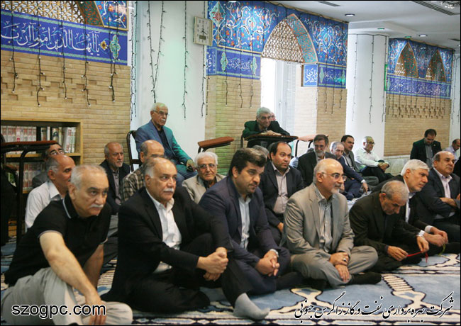 مراسم یادبود مهندس شاهسوند نخستین مدیرعامل شرکت بهره برداری نفت و گاز شرق 12