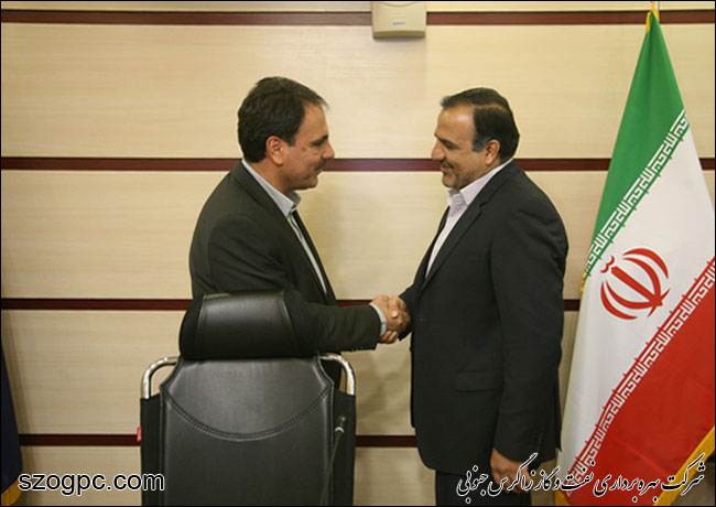 نشست صمیمی مدیرعامل شرکت نفت مناطق مرکزی ایران با رئیس روابط عمومی شرکت ملی نفت ایران 1