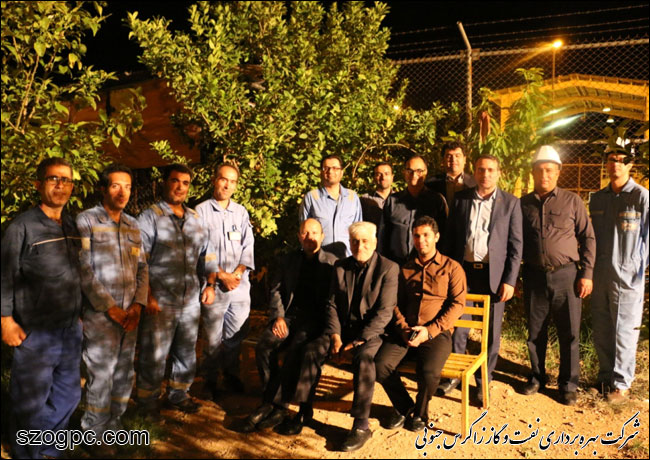 بازدید مدیر منابع انسانی شرکت نفت مناطق مرکزی ایران از منطقه عملیاتی نار و کنگان 2