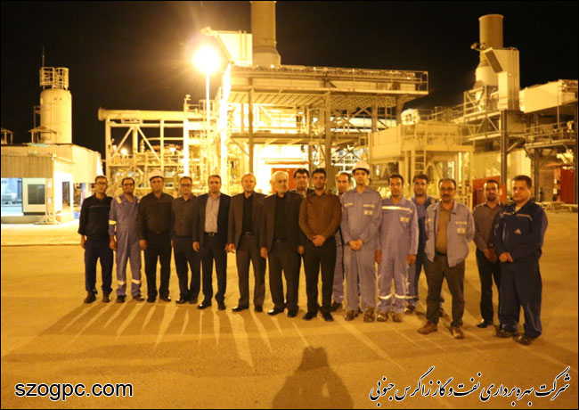 بازدید مدیر منابع انسانی شرکت نفت مناطق مرکزی ایران از منطقه عملیاتی نار و کنگان 3